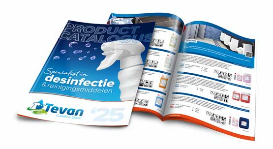 KLIK HIER voor de Tevan Productcatalogus - brochure